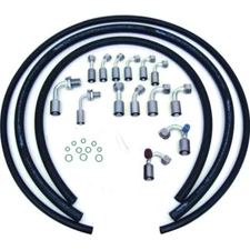 Beadlock 14 Fitting Extended Length Barrier Type Refrigerant Hose Kit for 134A