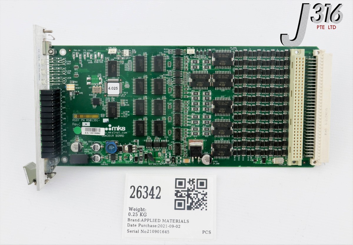 26342 APPLIED MATERIALS PCB, CDN391R VME DEVICENET I/O CARD 0190