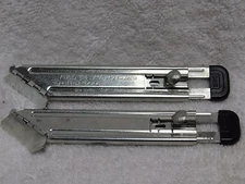 2X Box Cutter Utility Knife ADCO Inc. Folding Safety Knife approx. 5"  LOT of 2