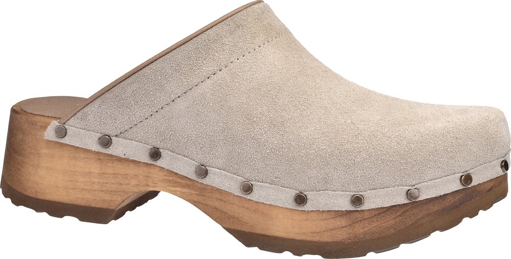 Женские кроссовки Sanita Womens Clog Wood-Cho Массивные открытые бежевые 32990₽
