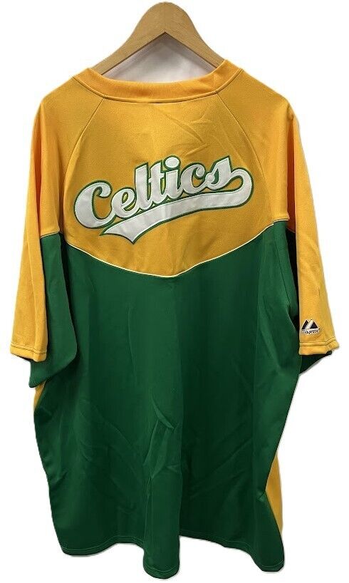 NWT Boston Celtics Warm Up Jacket Jersey Hardwood Classics NWT Boston Celtics Warm Up Jacket Jersey Hardwood Classics