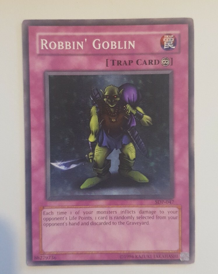 yugioh goblin trap card Hard-sellin' Goblin