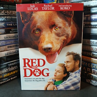 Red Dog (DVD) Josh Lucas, Rachel Taylor, With Slipcover, RARE, NEW - SHIPS FREE