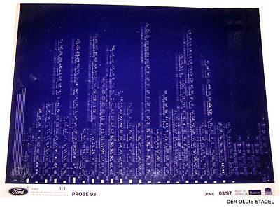 Ford Probe 93  Microfiche Ersatzteilkatalog  Oldtimer   