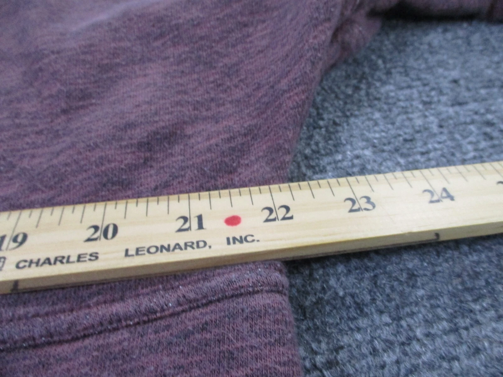 VETEMENTS Carhartt Felpa con Cappuccio Donna L Rosso Relaxed Abbigliamento da Lavoro Outdoor Logo Adulto