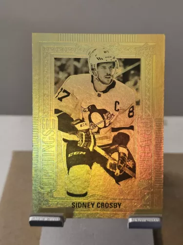 2018 19 Upper Deck TH Sidney Crosby Gold Etchings Insert Card #GE-1