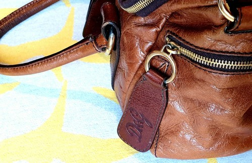 D&G Medium Tan Leather Handbag - Picture 4 of 7