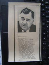 AP Wire Press Photo 1980 Gordon C Hurlbert Three Mile Island Accident Optimistic