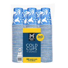 Member's Mark Printed Paper Bath Cold Cup 9 oz., 360 ct. WITH Fast Shipping