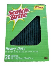 Scotch-Brite Heavy Duty Industrial Sized Scour Pads 20ct