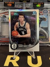 2025-26 Bowman Basketball Danny Wolf #BRR-27 Base Red Rookie Variations