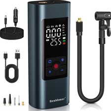 Mini Kompressor Akku Luftpumpe, elektrische Pumpe, 150PSI, tragbar, Auto Fahrrad