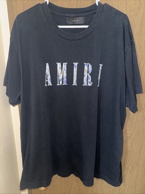 Amiri T Shirt Bandana Style Logo Xl