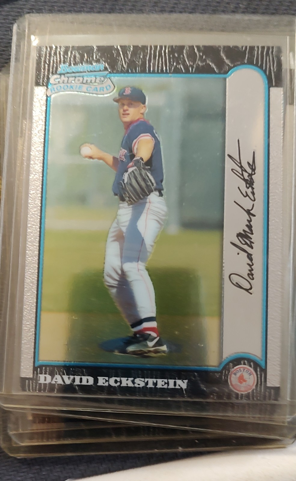 1999 Bowman Chrome - David Eckstein #421 Refractor (RC)