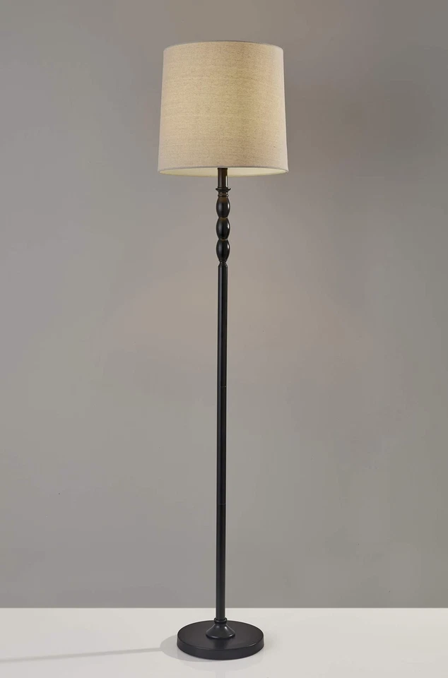 1571-01, lámpara de pie, negra Foto 4 de 4