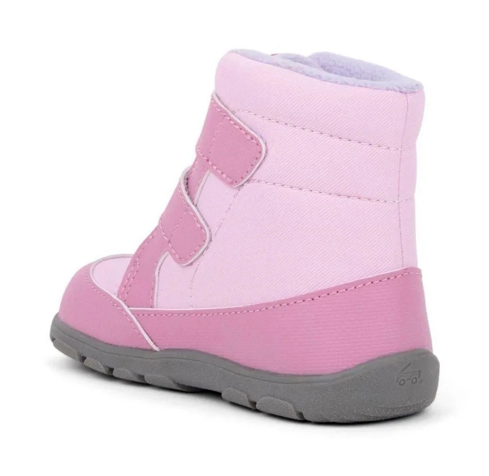 - Veja Kai Run Basics Botas de Inverno Impermeáveis Infantil Forro de Lã Rosa 4T - Imagem 2 de 3