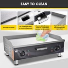 3500W 24" Electric Countertop Griddle Flat Top Commercial Restaurant BBQ Grill — photo 6