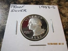1993-S PROOF WASHINGTON SILVER QUARTER     70