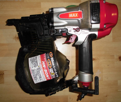 #ad #ad MAX HN 90N1 90mm High Pressure Nailer HN90N1 High Pressure 90mm Air Tool Used $264.89