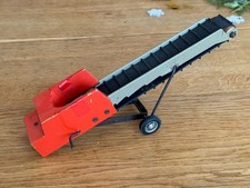 Steiff Föderband-Anhänger für Traktor oder Unimog Holz/Blech 60er/70er Jahre