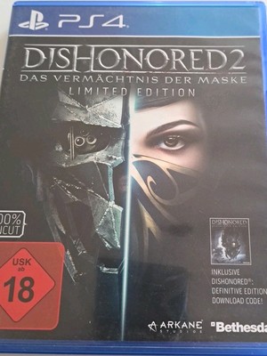 PS4 / Spiel: DISHONORED 2 Limited Edition