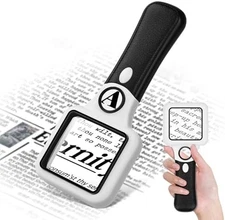 LED Magnifying Glass for Reading Small Print
