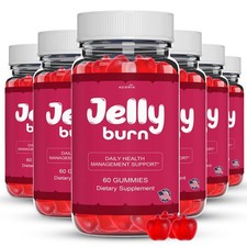  6 Pack Jelly Burn Advanced Weight Management Gummies, JellyBurn Gummies