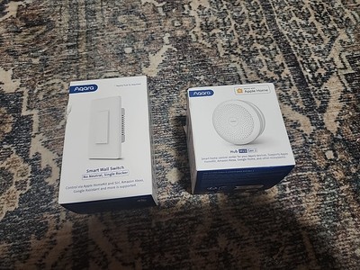 Aqara Hub M1S Gen 2 & Aqara Smart Wall Switch Bundle 