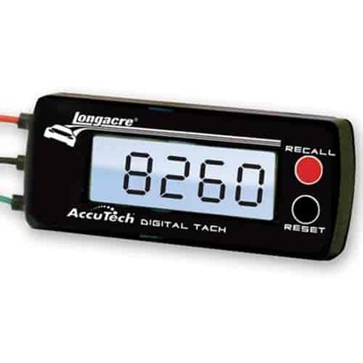 Longacre Racing 44391 AccuTech Digital Memory Tach