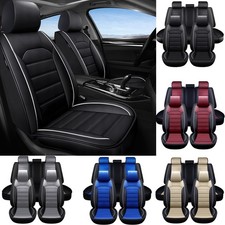 For Toyota Rav4 Camry Corolla Tacoma Car Seat Cover Leather Front Rear Protector For Toyota Rav4 Camry Corolla Tacoma Car Seat Cover Leather Front Rear Protector