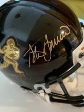 Steve Spurrier Autographed Heisman Mini Helmet.