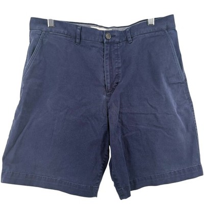 Lacoste Mens Navy Blue Chino Shorts Regular Fit Cotton Stretch Size 33 FH9544