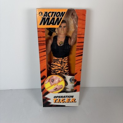 ACTION MAN Operation T.I.G.E.R. Tiger Stripes Action Figure Hasbro Vintage NIB