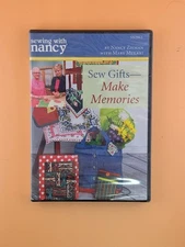 Sewing With Nancy DVD Sew Gifts Make Memories Nancy Zieman Sealed Tutorial