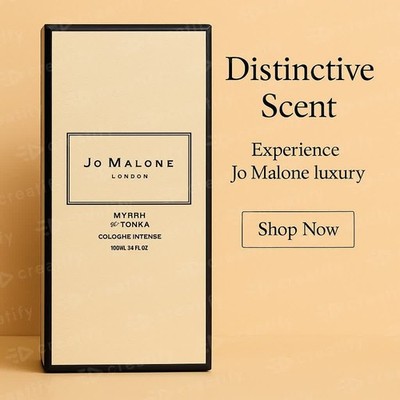 Jo Malone Myrrh & Tonka Cologne Spray 3.4 fl. oz. for sale online