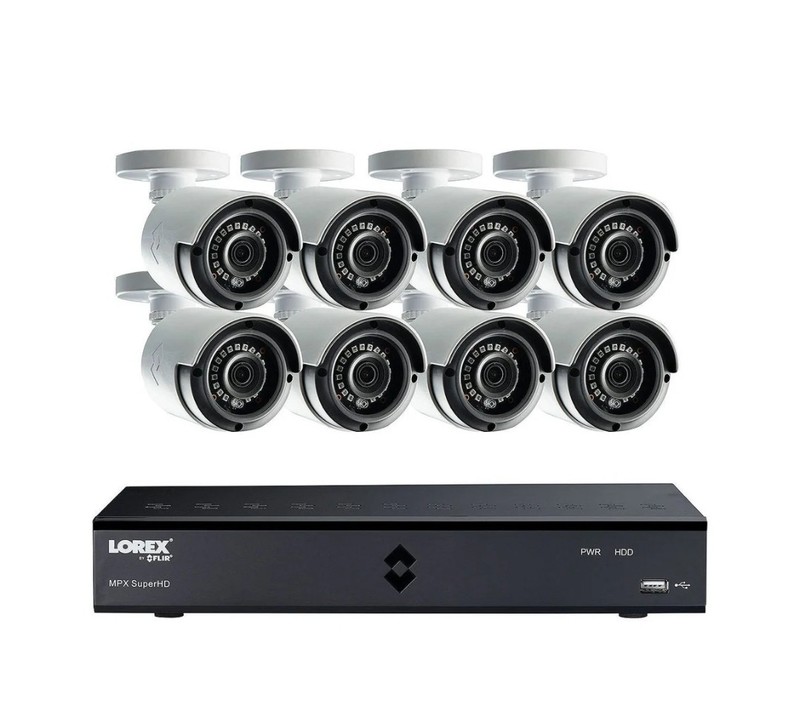 NEW! Lorex 8 Channel / Cameras - 1TB DVR Surveillance Security System Cameras 