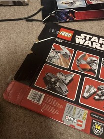 Lego 7663 Sith Infiltrator Star Wars BOX ONLY