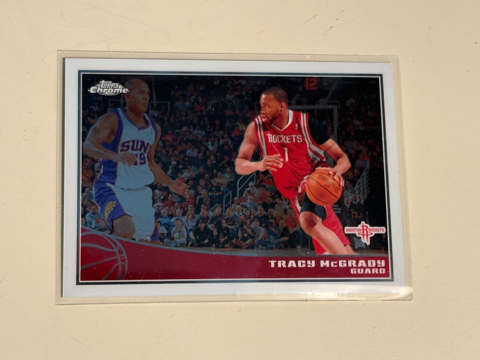 2009-10 Topps Chrome TRACY MCGRADY #/999 Chrome HOF SP Houston Rockets #36