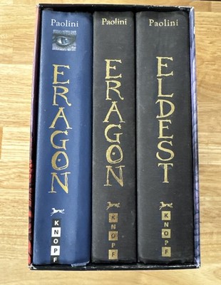 Inheritance Cycle 1-3 Book Box Set Eragon, Eldest, Brisingr Christopher Paolini