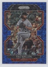 2022 Panini Prizm Tier II Blue Donut Circle Prizm 171/199 Zac Gallen #209 0s1o
