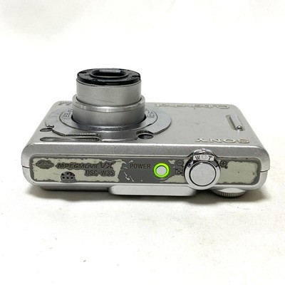デジカメ　SONY　DSC-W35 Sony Cyber-shot DSC-W35 7.2MP Digital Camera - Silver for sale
