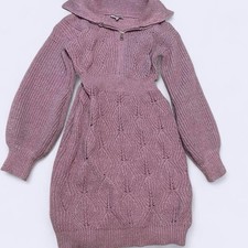 Fashion Nova Purple Sweater Dress