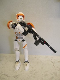 Lego 75108 Clone Commander Cody Star Wars Buildable (Missing Antenna)