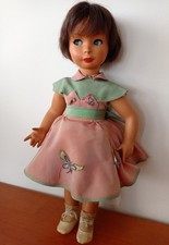 Bambola Bonomi vintage anni 50 Kitty 41 cm abbigliamento originale