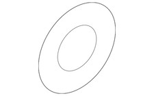 Genuine Nissan Radiator Drain Plug Gasket 21481-18000