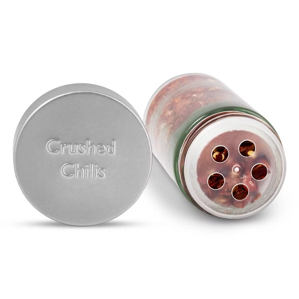 Cole & Mason Blyth 16-Jar Bamboo Spice Rack Carousel Filled Glass Jars - NEW! - Image 3 of 4