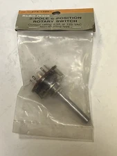 Radio Shack No. 275-1386 A Rotary Switch 2-Pole 6-Position 0.3A At 125 VAC