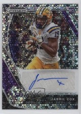 2021 Panini Prizm Draft Picks Circles Jabril Cox #DPA-JAB Auto 1n4j
