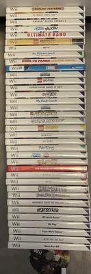 Wii & Wii U Spiele Konvolut 36 Spiele Mario Galaxy New Super Mario Bros LEGO