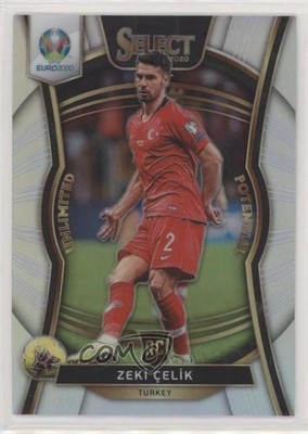 2020 Panini Select UEFA Euro Preview Silver Prizm 13/25 Zeki Celik #UP-26 1u6